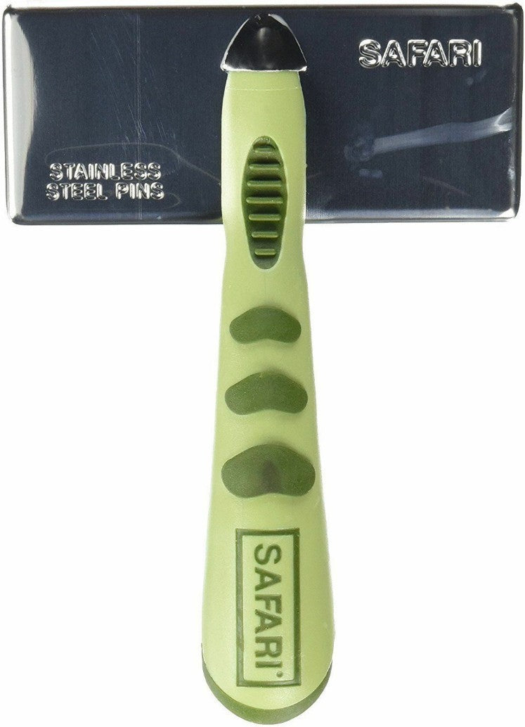 Safari Brush Soft Slicker Large 4-1/8 By Coastal