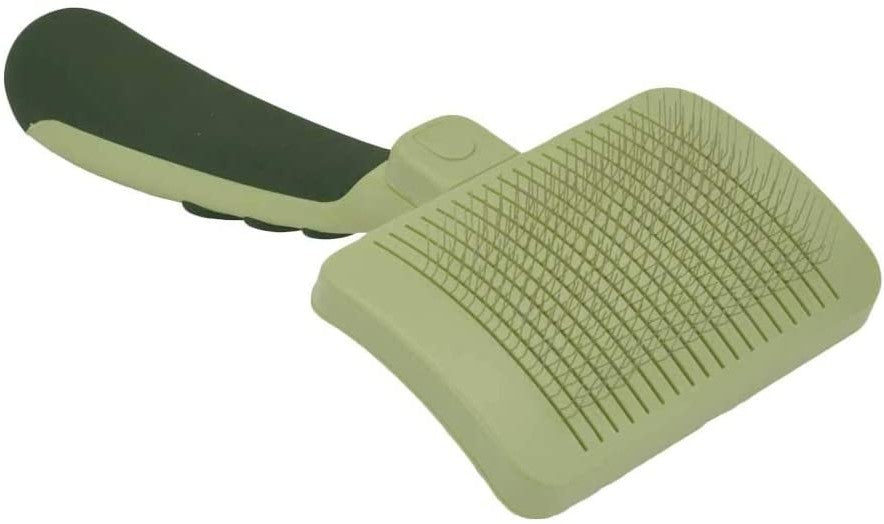 Coastal Pet Safari Dog Self-Cleaning Slicker Brush - Dog Deshedding Brush - Prevents Mats And Tangled Hair - For Dogs With Short Or Long Hair - Small - 7' X 3.6'
