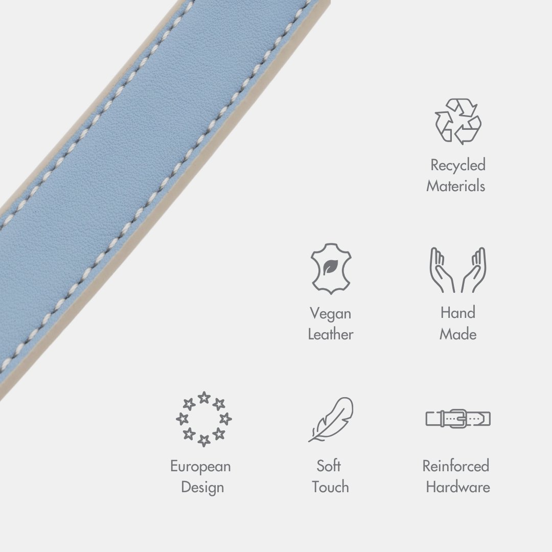 Collar - Air Tag Enabled - Vegan Leather - Cupertino