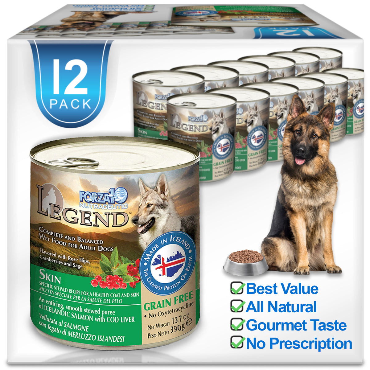 Legend Dog Skin 137Oz12(D0102H2B43G)