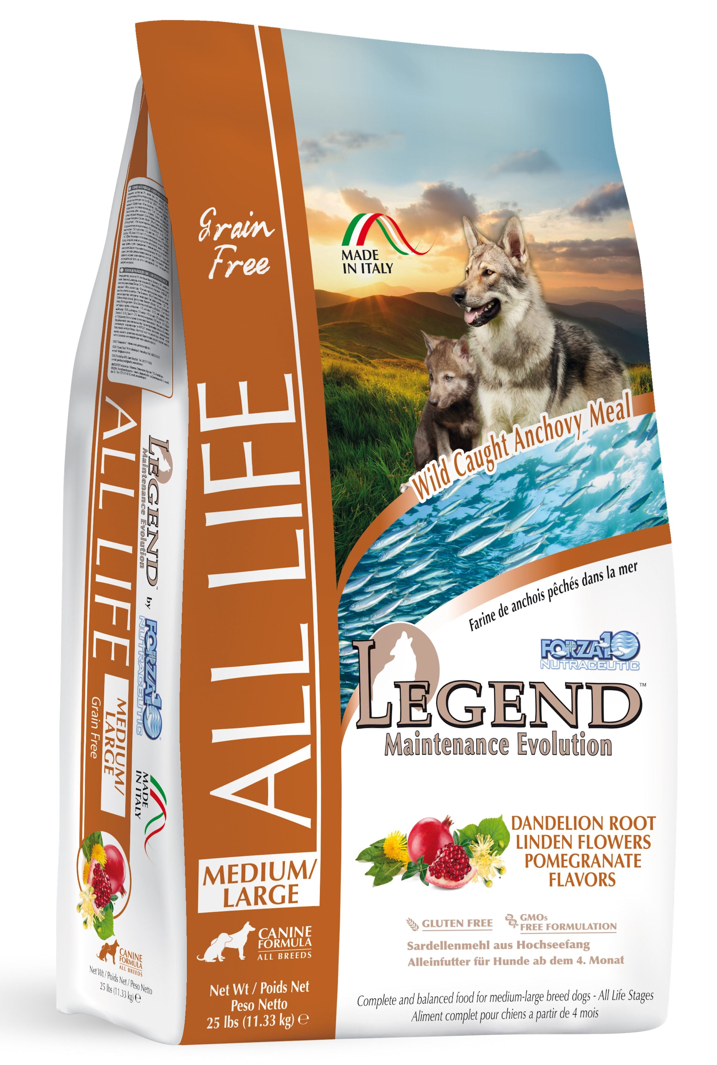 Legend Dog All Life 25lb(D0102H2B44g)