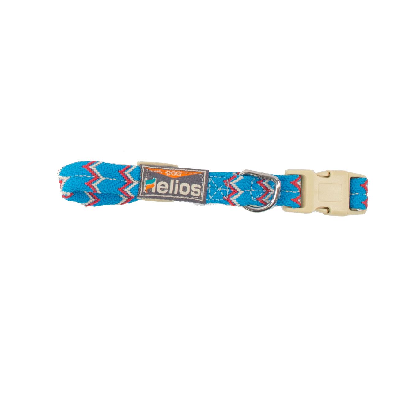 Helios Dura-Tough Easy Tension 3M Reflective Pet Leash And Collar, Small, Blue