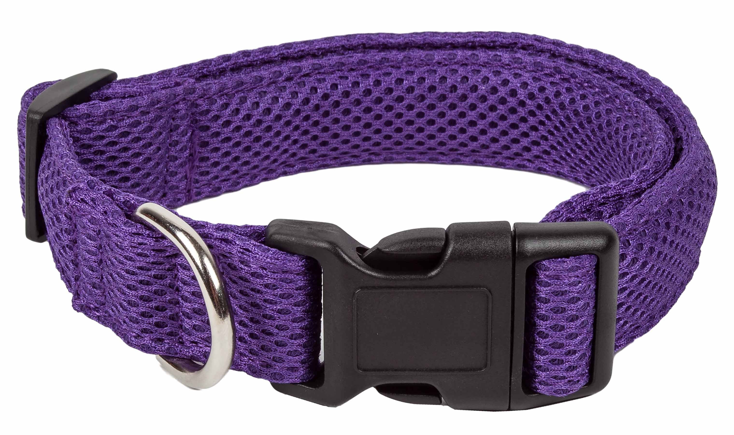 Pet Life 'Aero Mesh' 360 Degree Dual Sided Comfortable And Breathable Adjustable Mesh Dog Collar(D0102H70Hz7.)