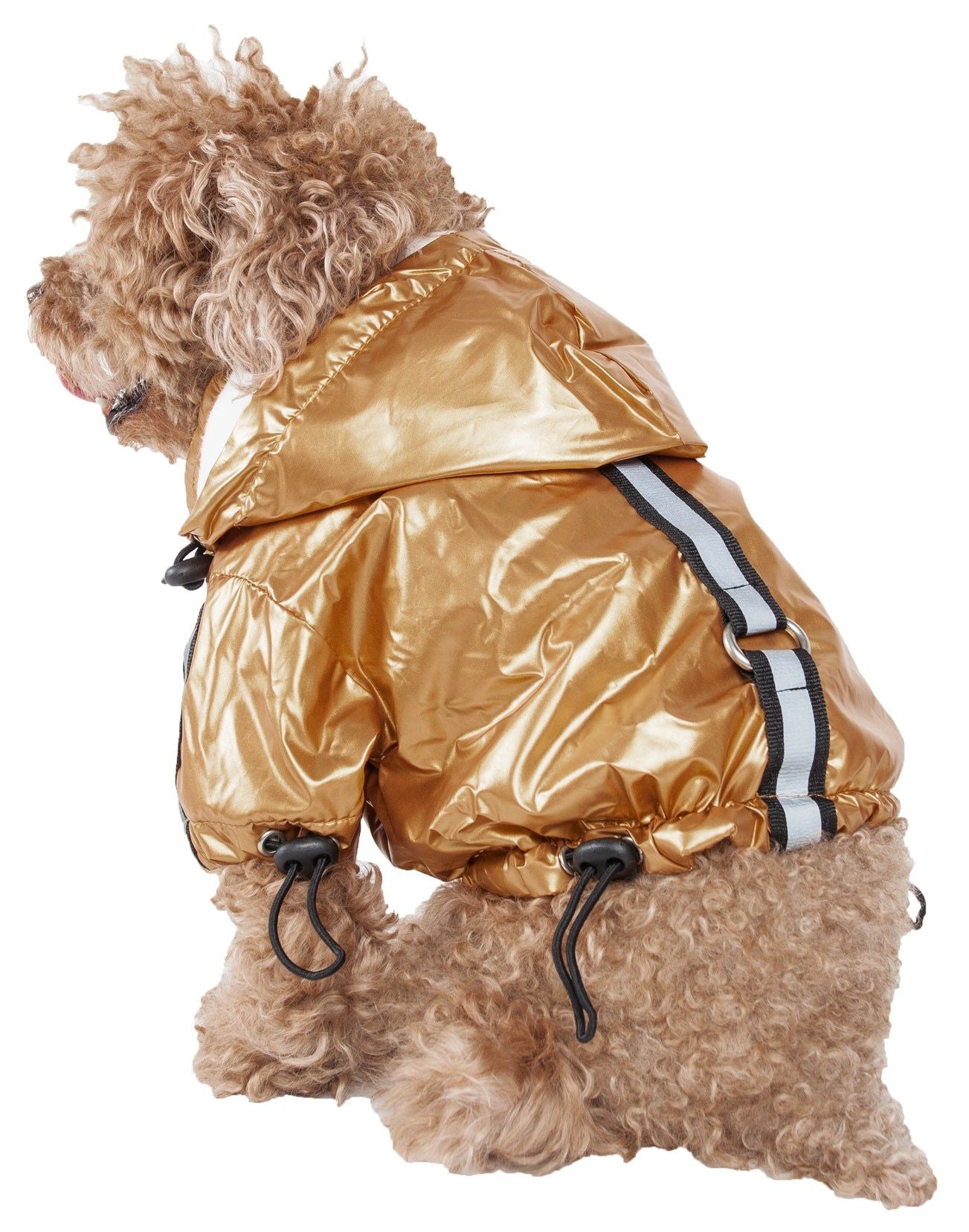 Reflecta-Sport Adjustable Reflective Weather-Proof Pet Rainbreaker Jacket(D0102H70X87.)