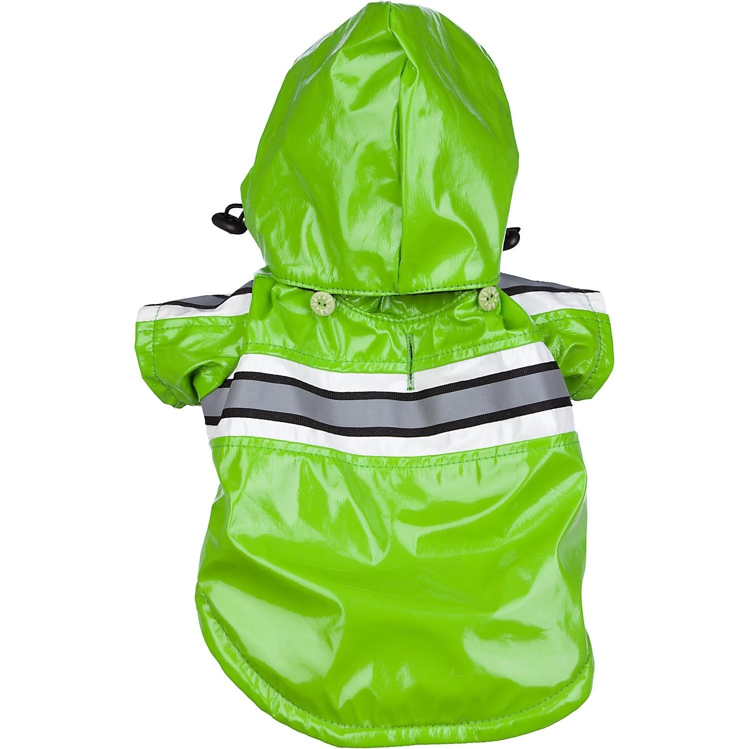Pet Life Reflecta Glow PVC Raincoat
