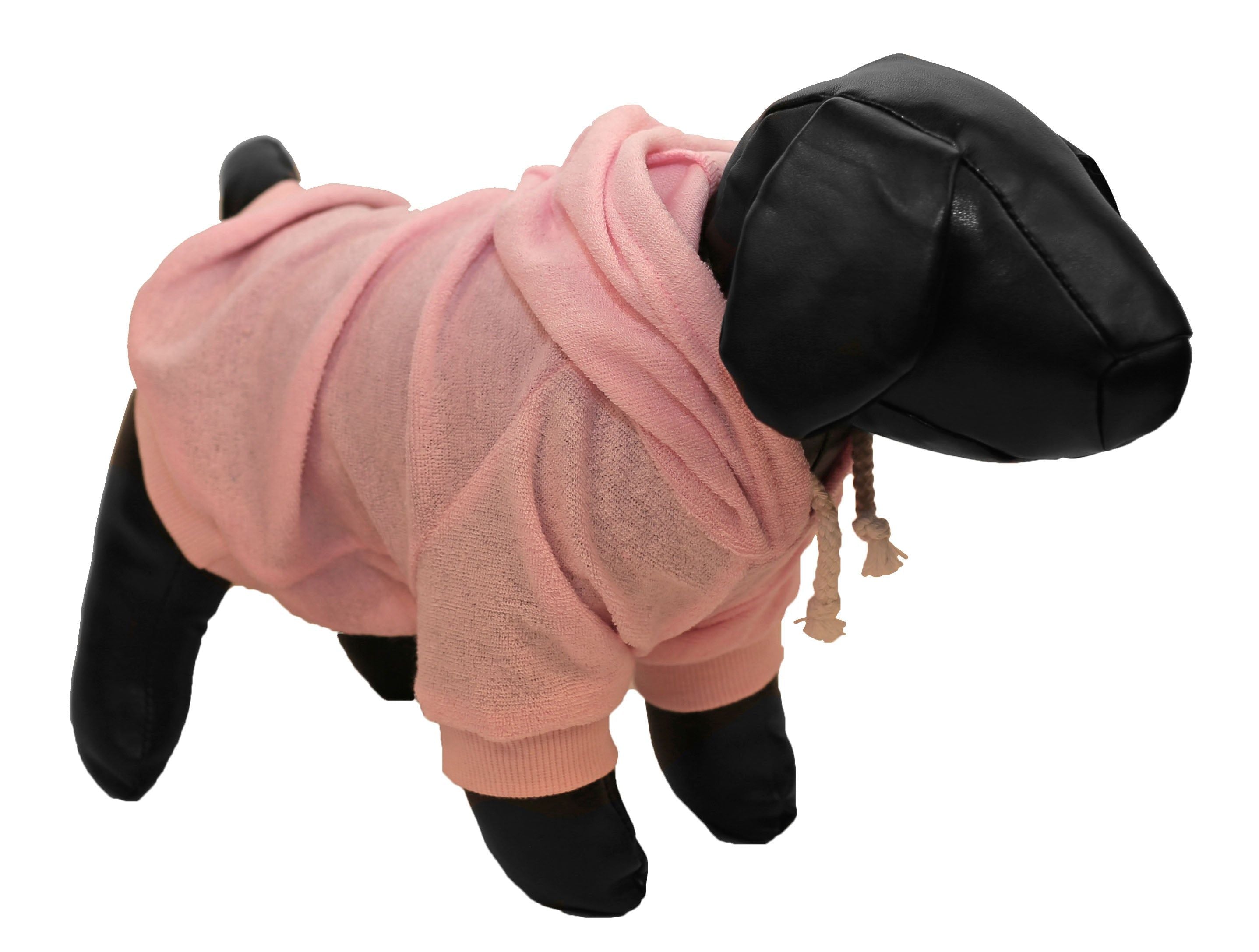 Pet Life French Terry Pet Hoodie Bubblegum SM