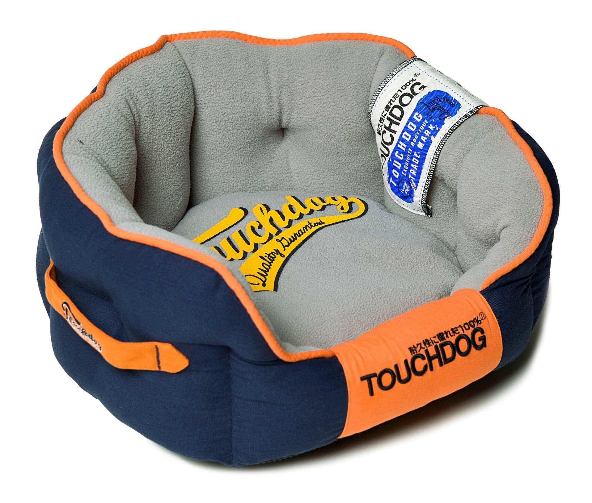 Touchdog Original Castlebark Ultimate Rounded Premium Dog Bed(D0102H7Lkgy.)