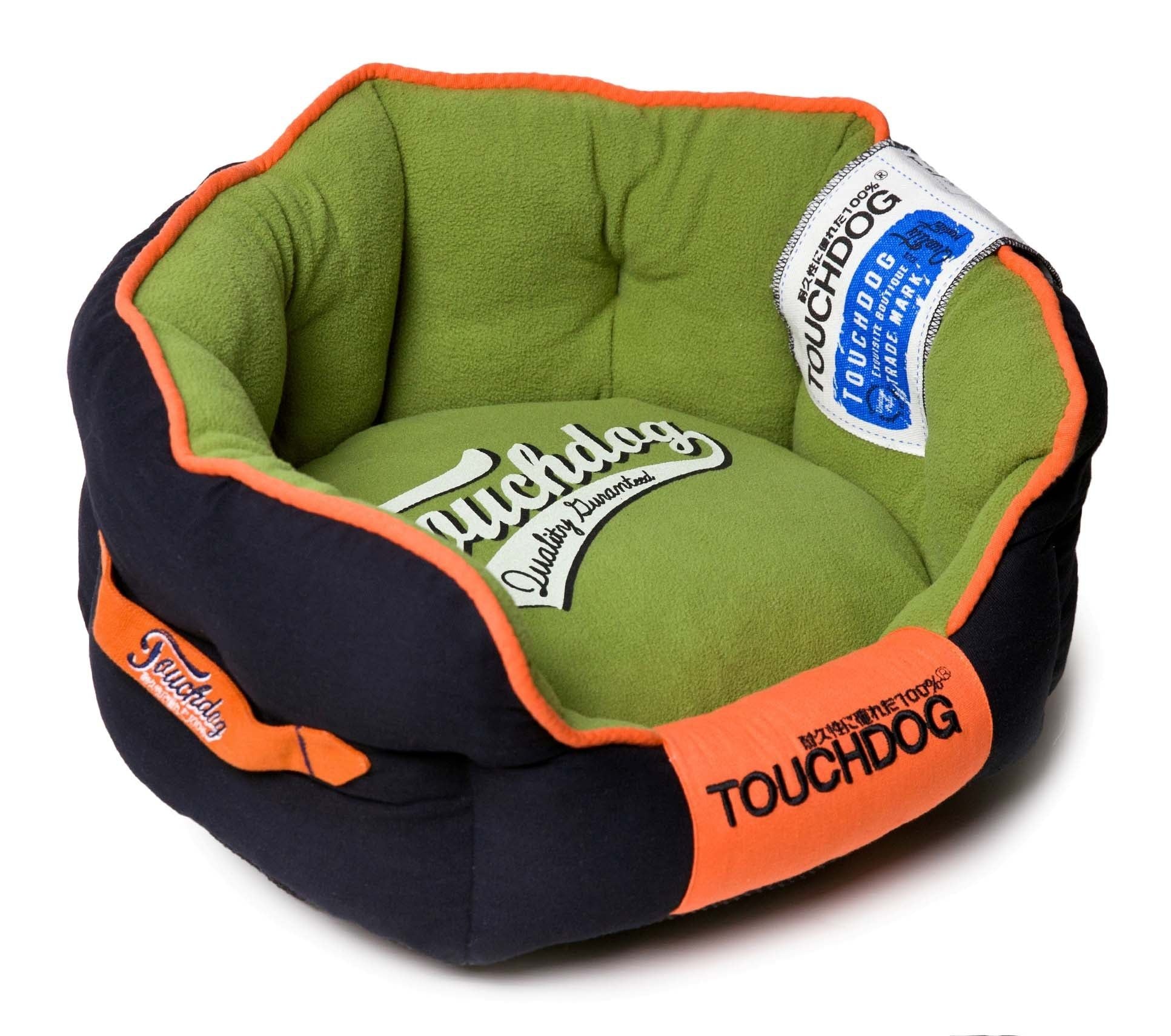 Touchdog Original Castlebark Ultimate Rounded Premium Dog Bed(D0102H7Lkqw.)