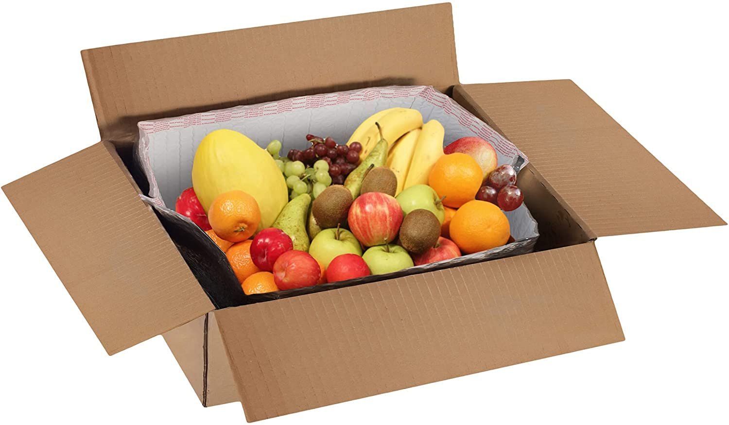Insulated Box Liners Pack of 5 Thermal Box Liners 11 x 85 x 55 Box Size Metalized cold Shipping Boxes with gusseted Bottom 11 x 