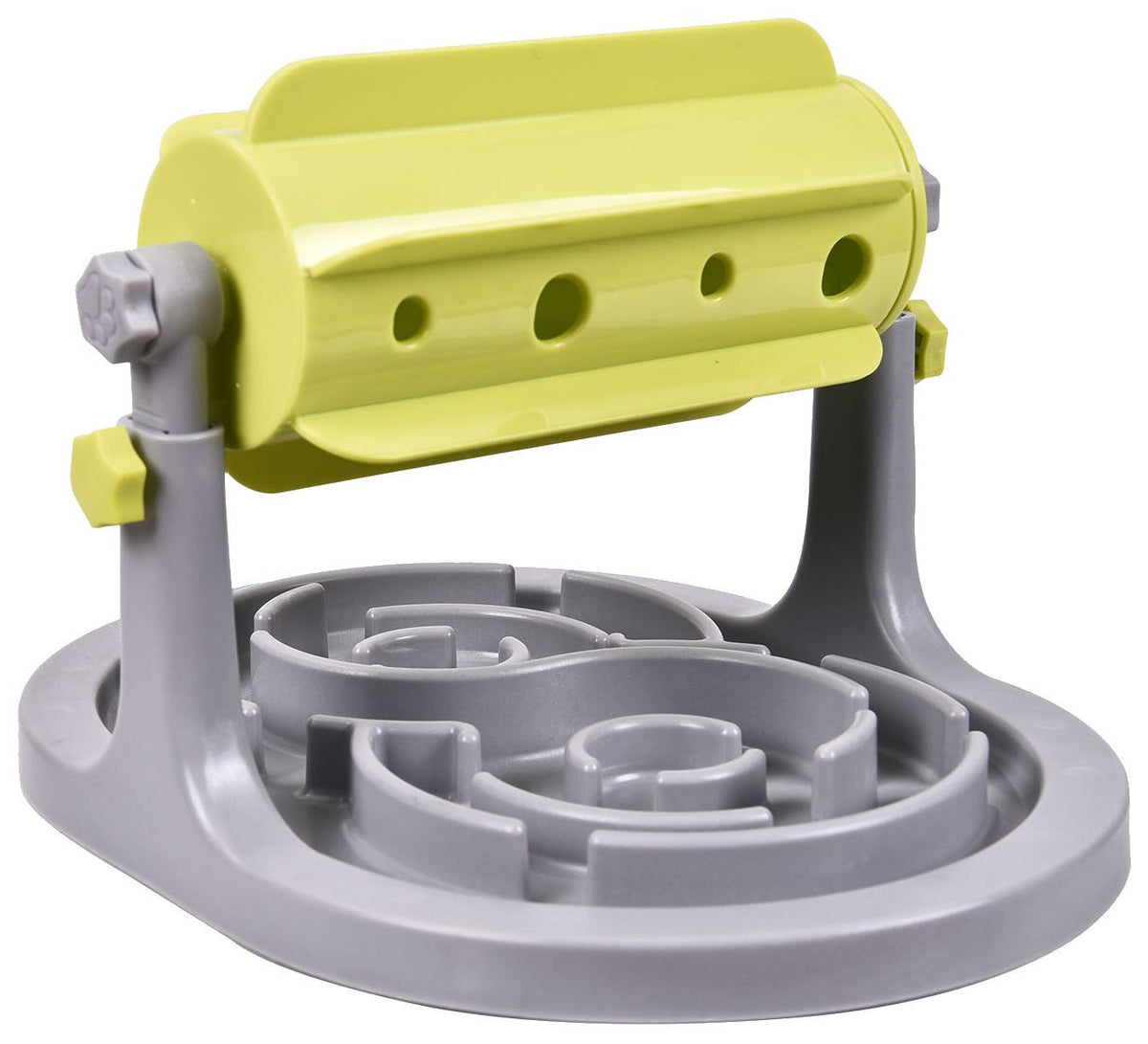 Pet Life  'Roto Paw' IQ Training Interactive Rotating Slow Dog Feeder(D0102HAX26Y.)