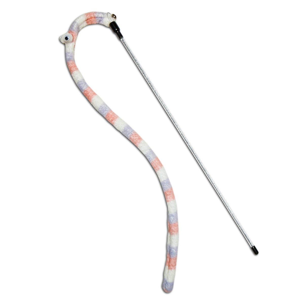 Touchcat  Worm-Tail Designer Wand Cat Teaser(D0102Haxijg.)