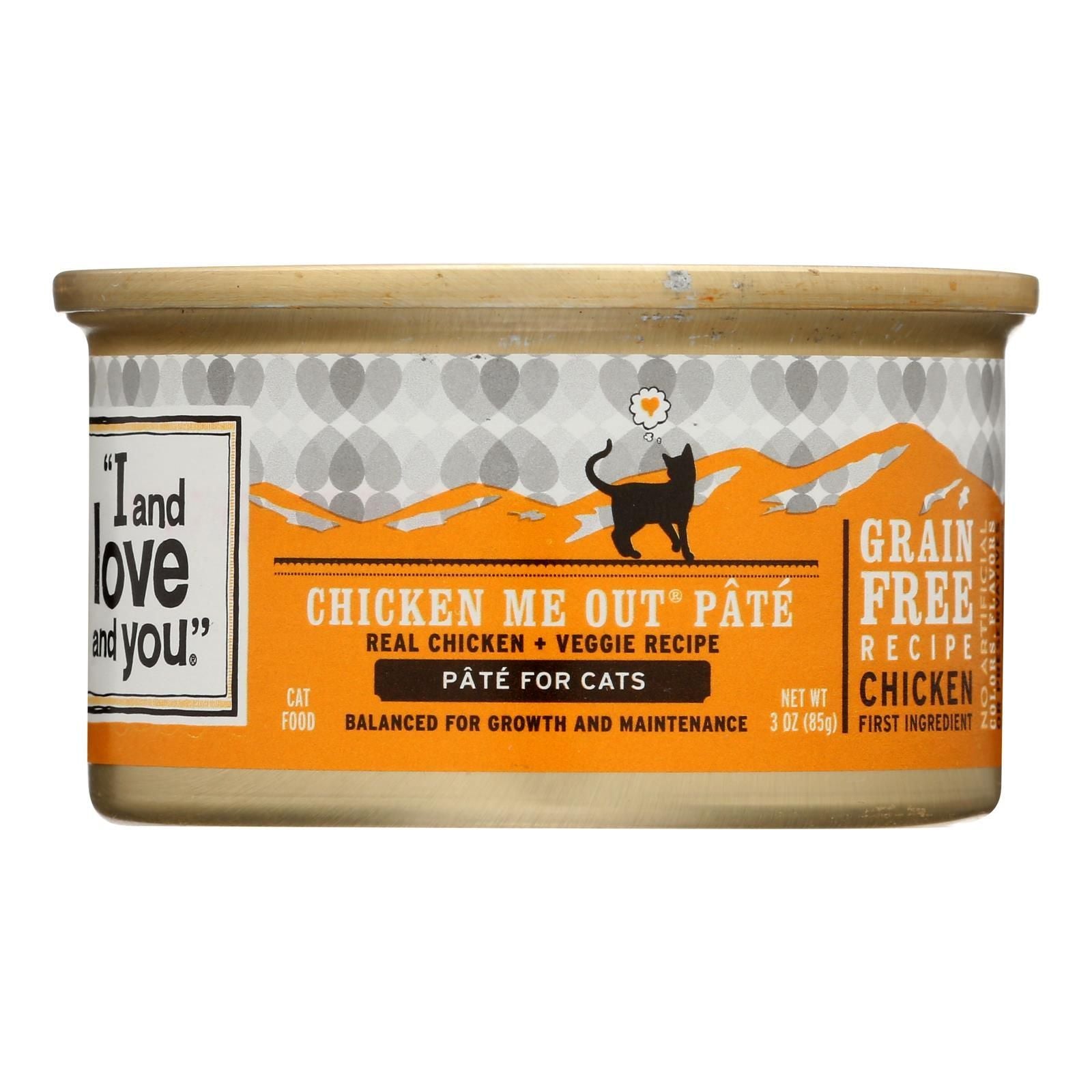 I and Love and You Chicken Me Out - Wet Food - Case of 24 - 3 oz.(D0102HHFCUV.)
