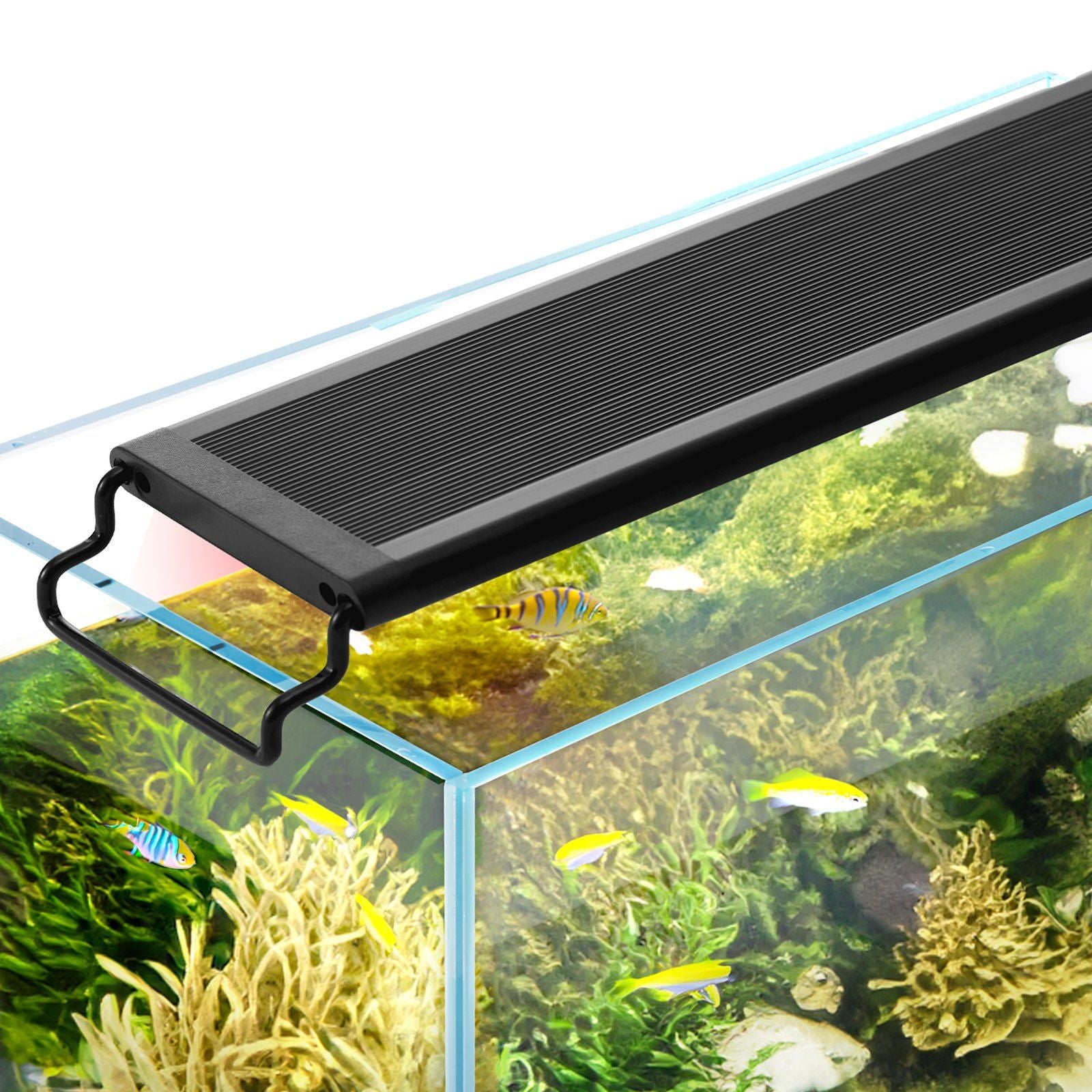 VEVOR Aquarium Light, 36W Full Spectrum Fish Tank Light with 24/7 Natural Mode, Adjustable Timer & 5-Level Brightness, with Alum