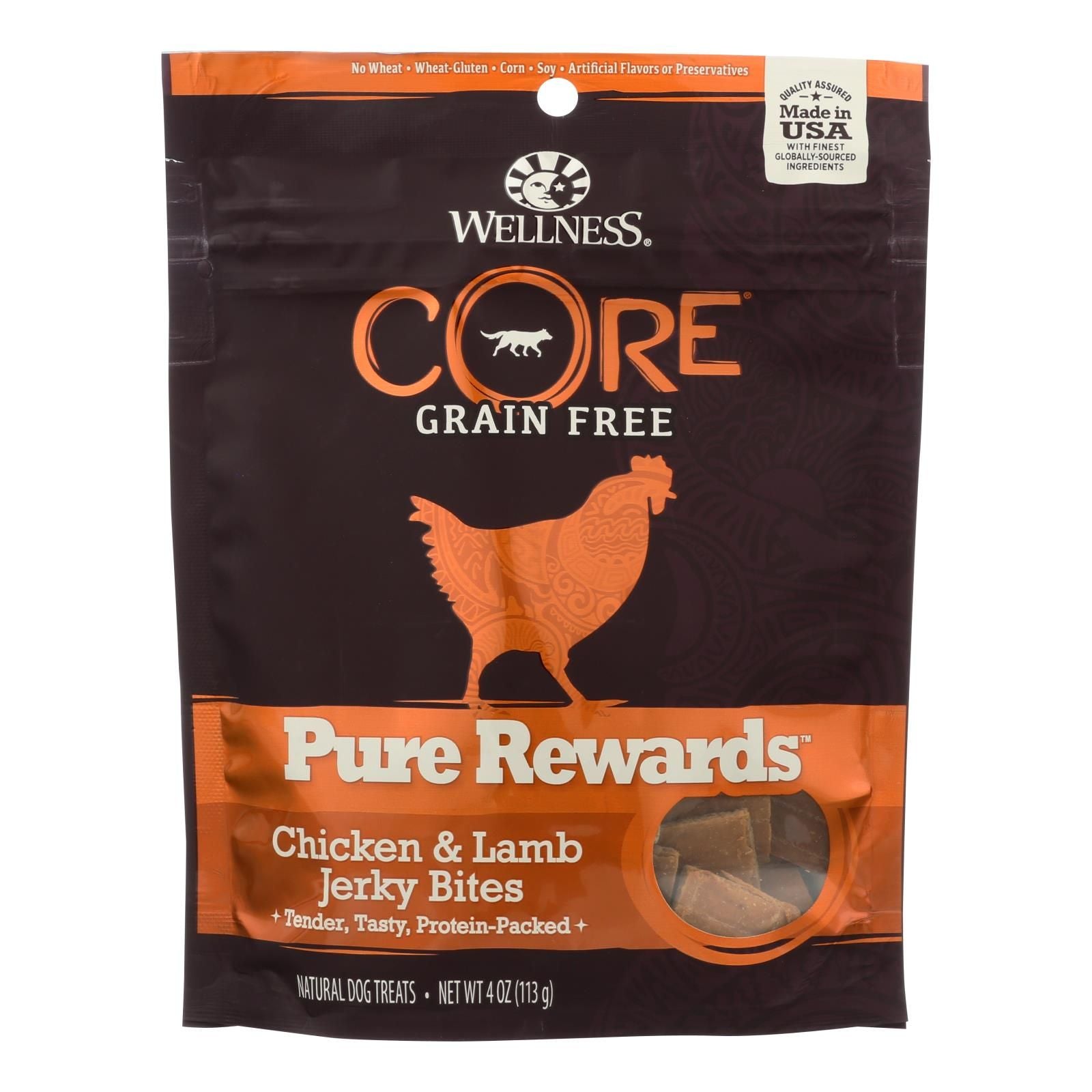 Wellness Pure Rewards Natural Dog Treats - Case of 8 - 4 OZ(D0102HX83U8.)