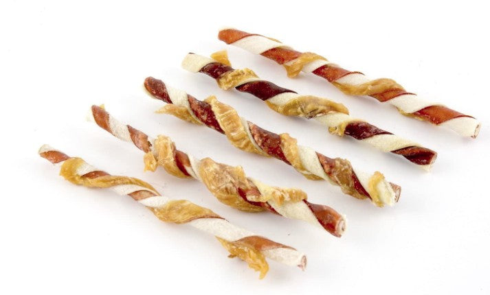 Healthy Hide Good n Fun Triple-Flavor Twists Regular Chicken, Pork and Beef Hide