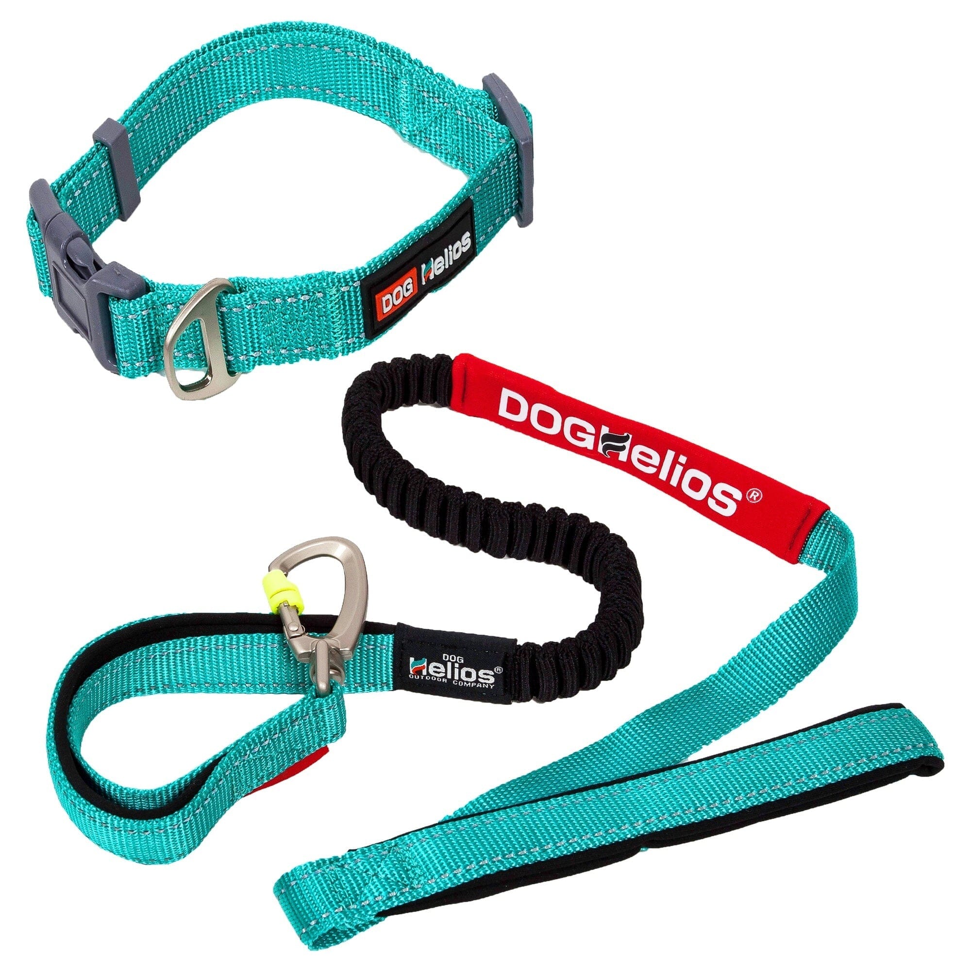 Dog Helios ® Neo-Indestructible 2-in-1 Accordion Dog Collar and Leash