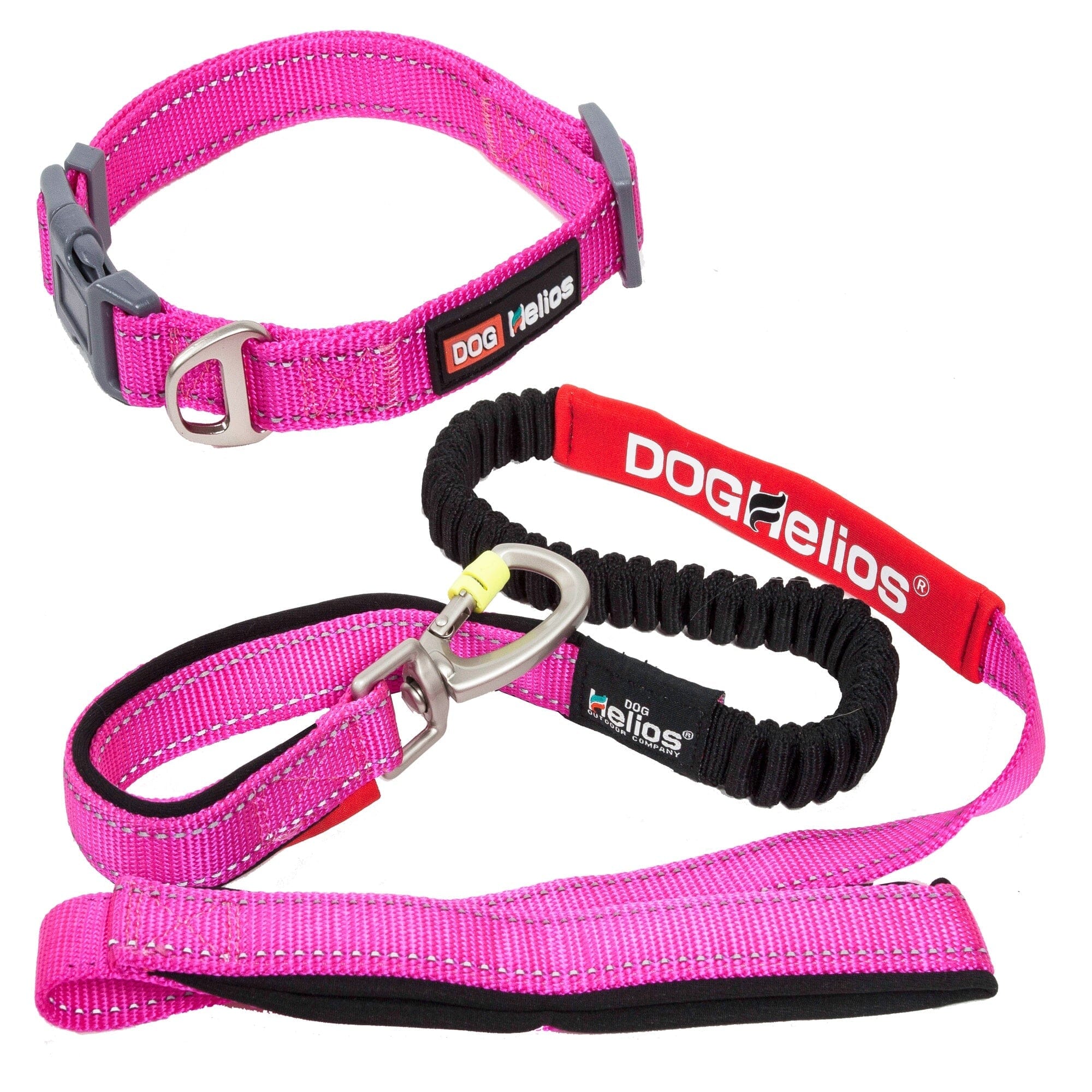 Dog Helios ® Neo-Indestructible 2-in-1 Accordion Dog Collar and Leash