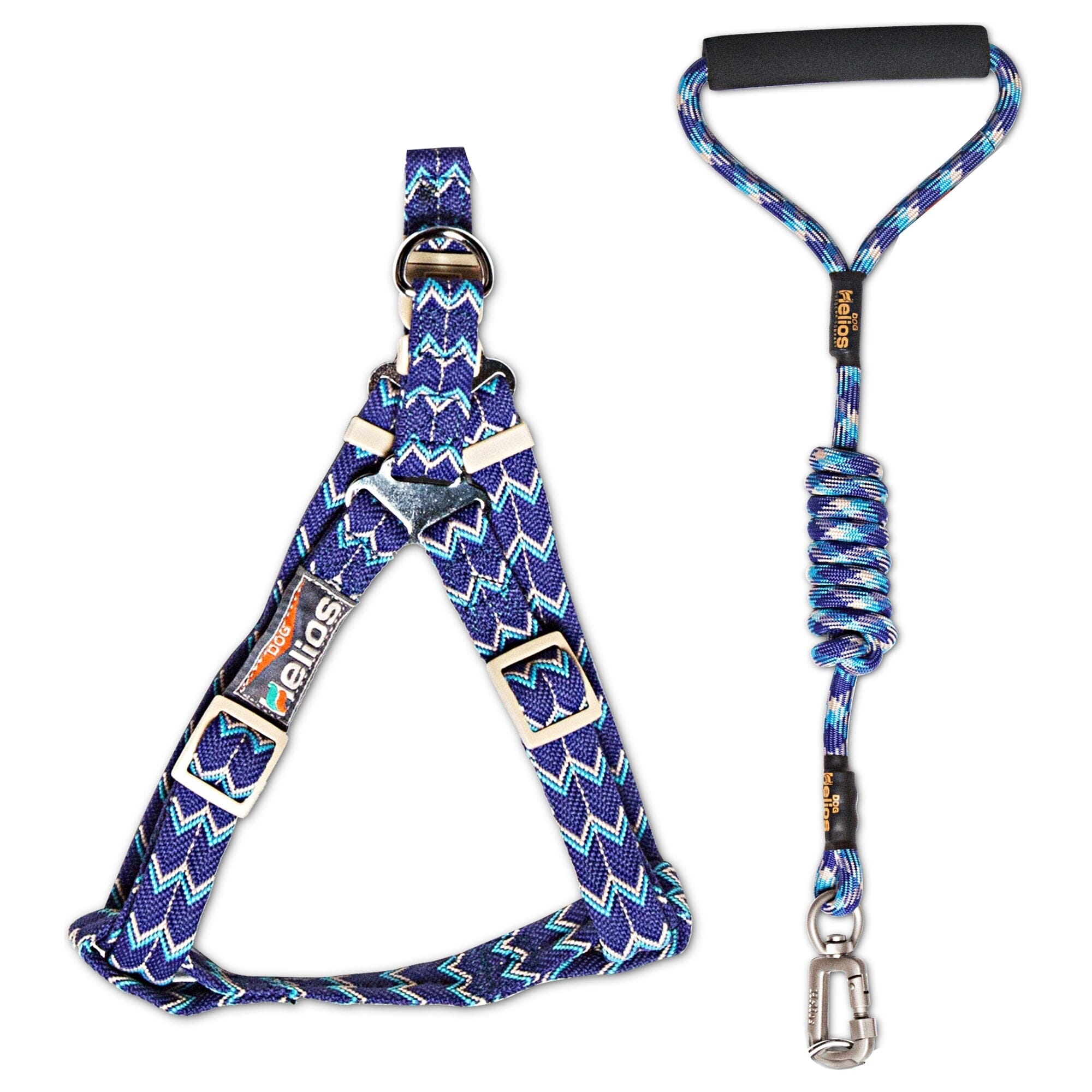 Dog Helios Surfside Designer Leash and Harness