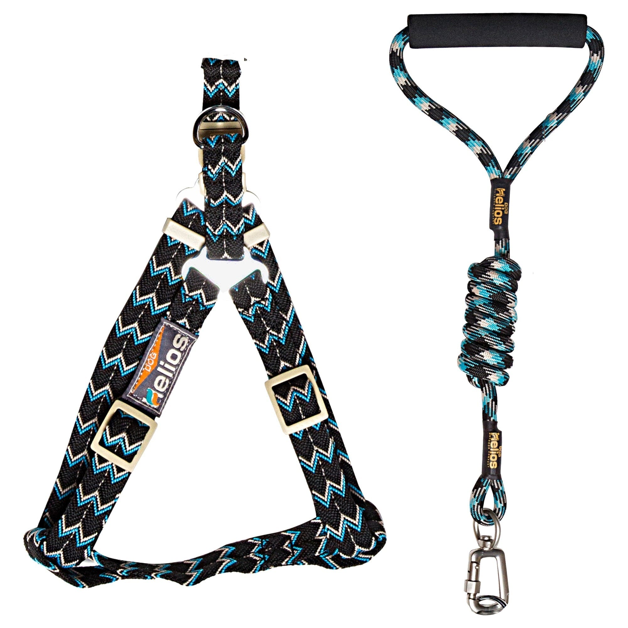 Dog Helios Surfside Designer Leash and Harness