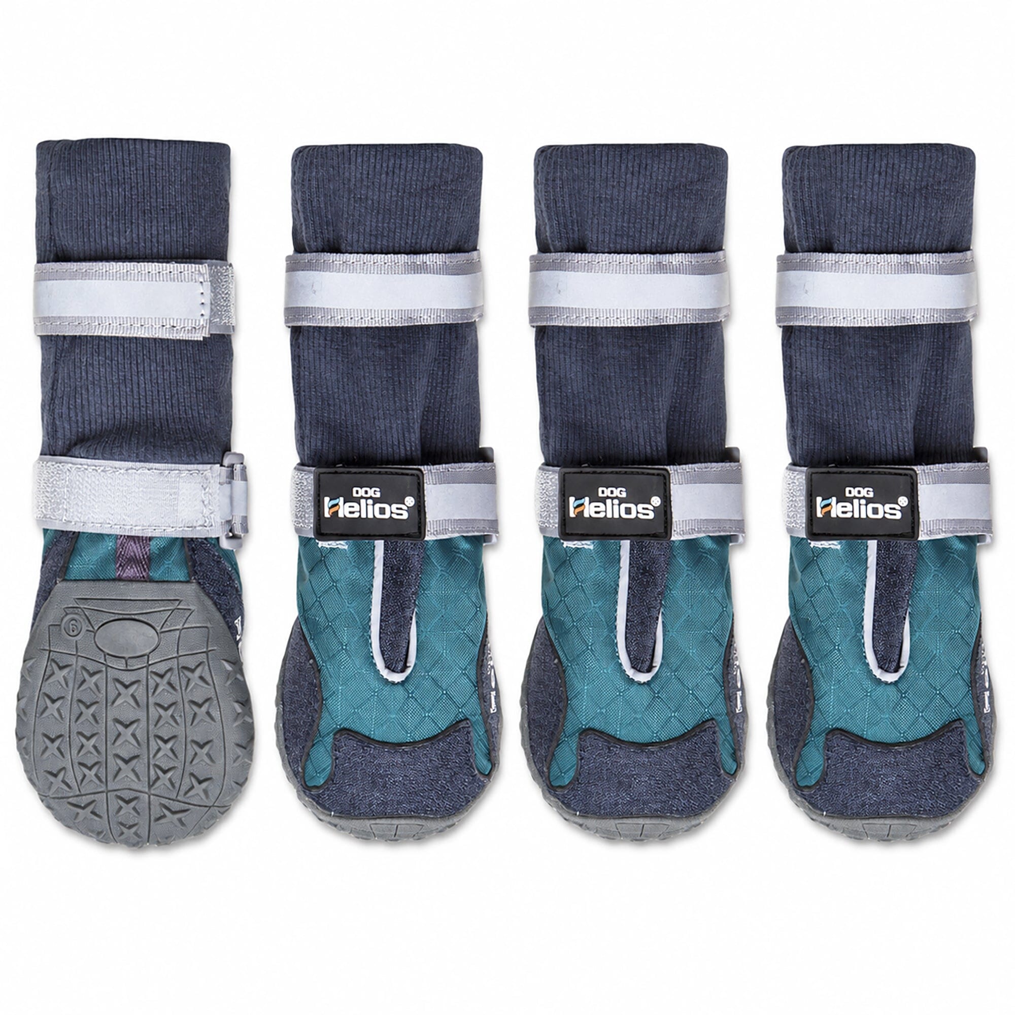 Dog Helios 'Traverse' Premium Grip High-Ankle Outdoor Dog Boots - Set Of 4