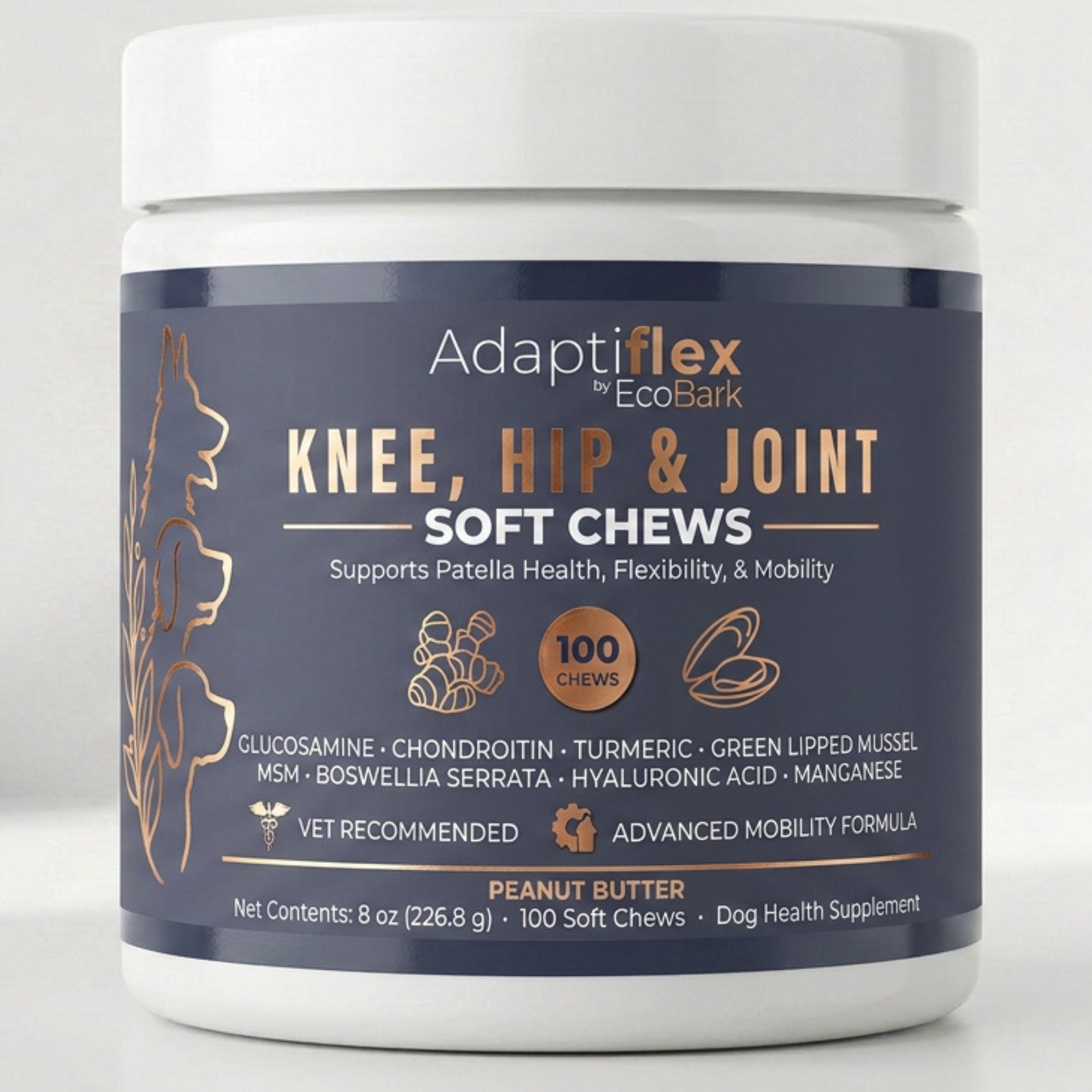 Coming Soon: The World's First Knee & Joint Supplement for Dogs with Glucosamine, Chondroitin, and MSM