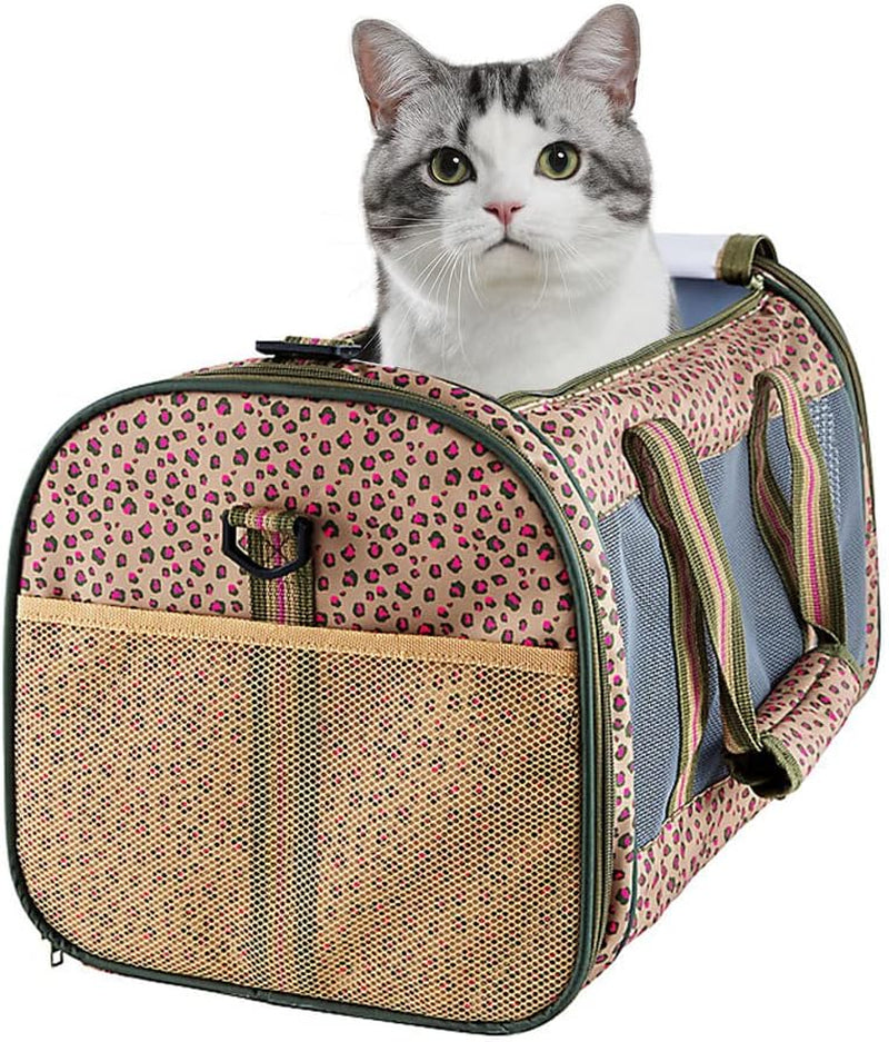 Soft-Sided Pet Carrier for Cats & Small Dogs, 22 lb, 19-Inch
