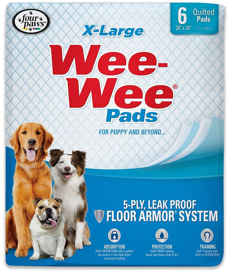 Four Paws X-Large Wee Wee Pads For Dogs