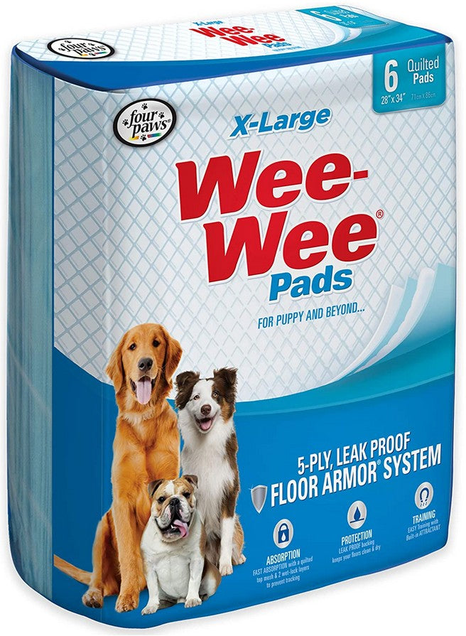 Four Paws X-Large Wee Wee Pads For Dogs