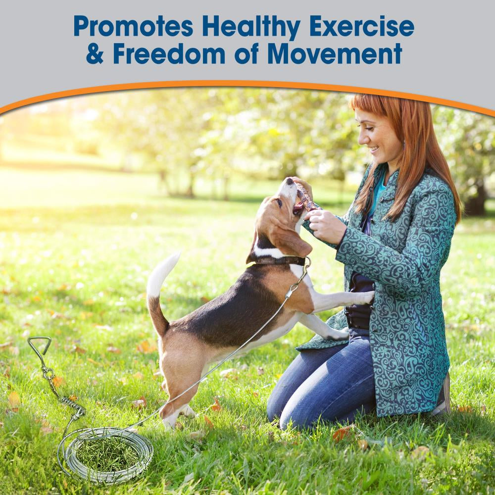 Pet Select 20' Heavy Weight Tie-Out Cable