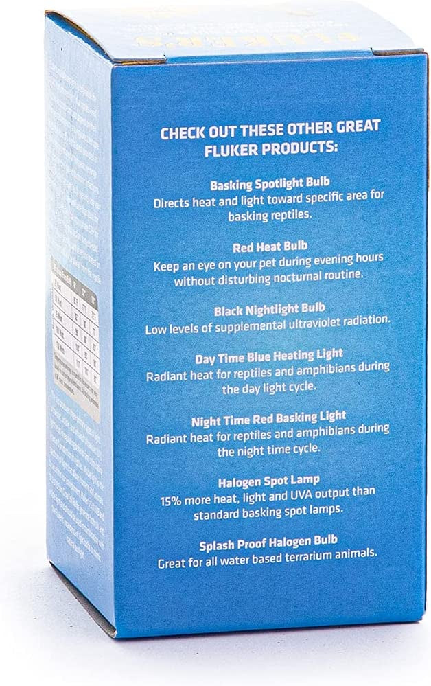Flukers Neodymium Incandescent Full Spectrum Daylight Bulbs For Reptiles