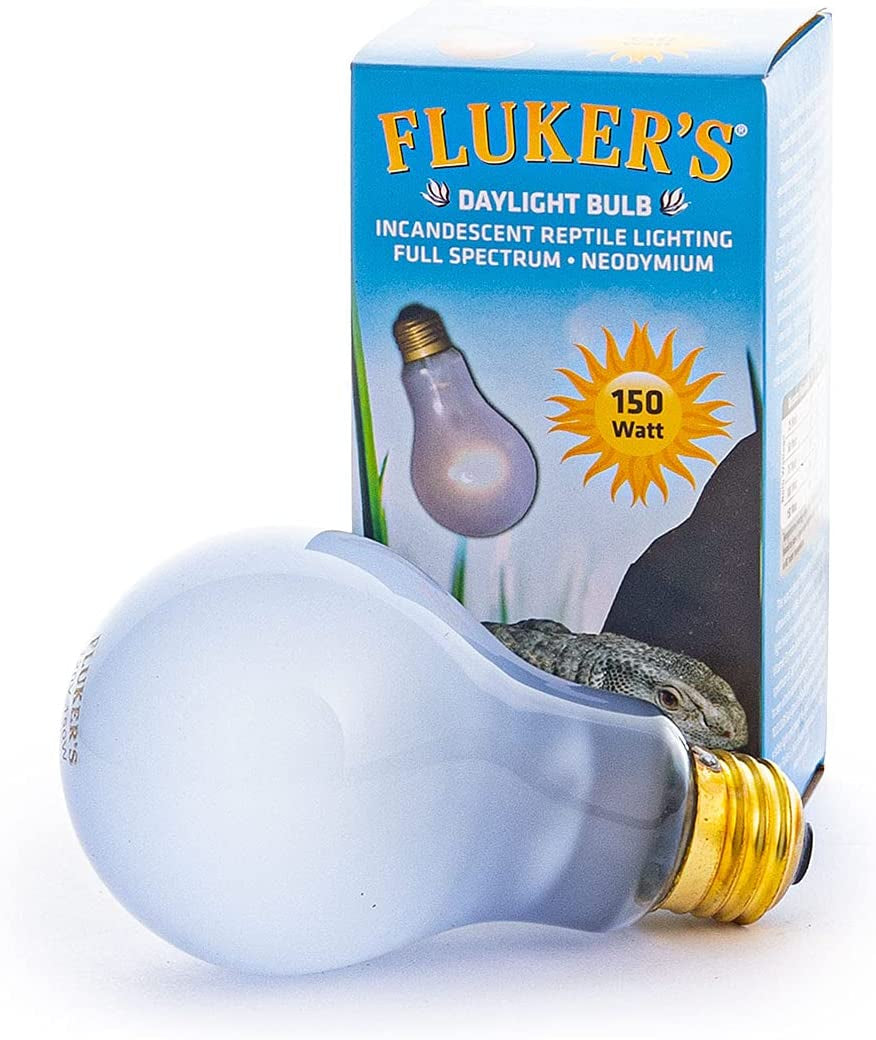Fluker'S Neodymium Full Spectrum Daylight Bulbs For Reptiles, 150 Watt