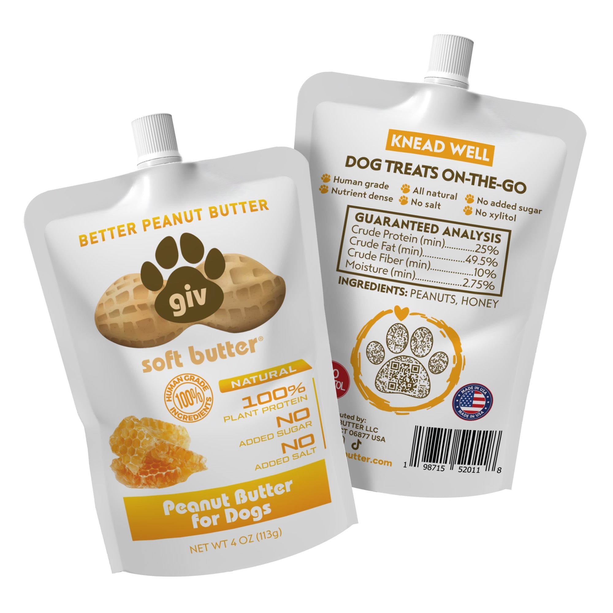 Dog Peanut Butter Gift Set