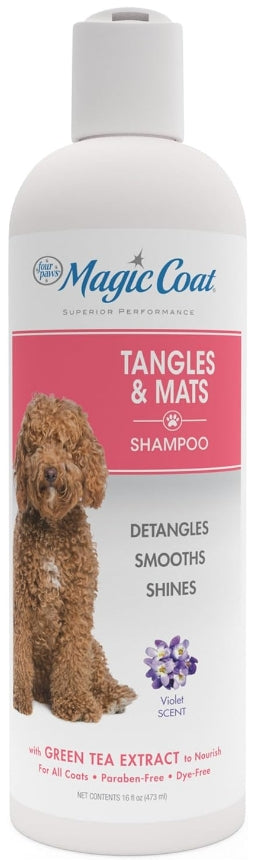 Four Paws Magic Coat Detangling Shampoo For Dogs Detangling Dog Shampoo 16 Ounces (1 Count)
