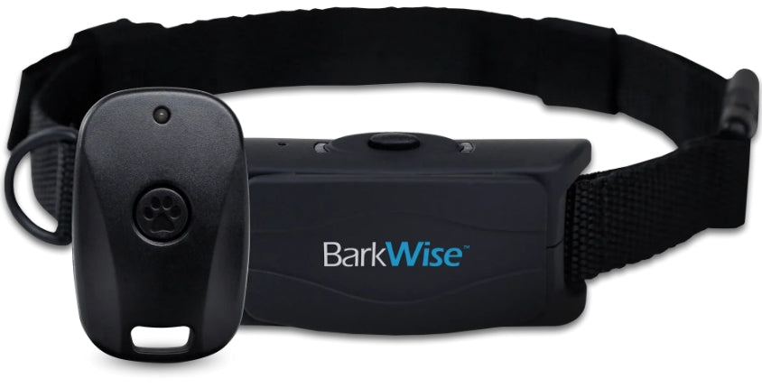 Good Life, Inc. Barkwise Complete | No Shock Pet Collar | Dog Bark Collar | Humane Training Collar | No Bark Collar | Pocket-Size Remote Included | Weather Resistant Black