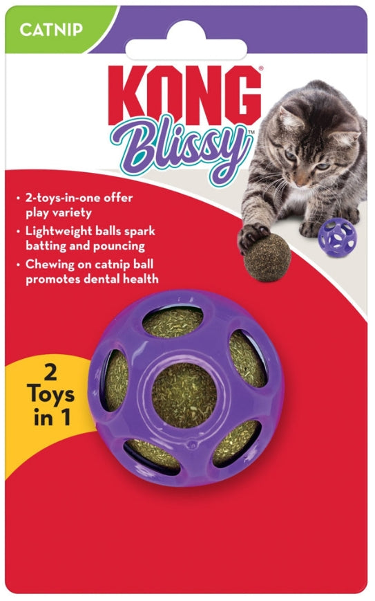 Kong Blissy Moon Catnip Ball Toy For Cats