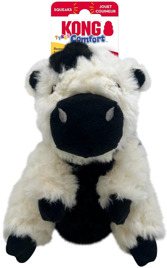 Kong Comfort Tykes Cow Dog Toy Small