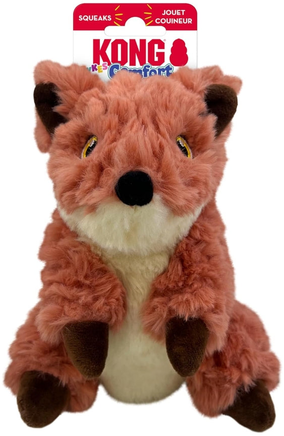 Kong Comfort Tykes Fox Dog Toy Small