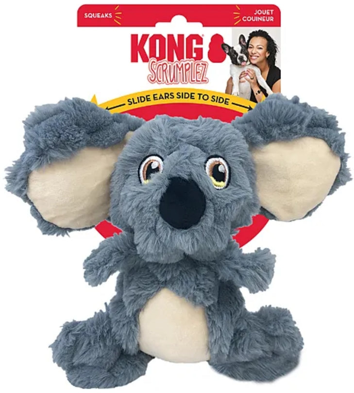 Kong Scrumplez Koala Dog Toy Medium