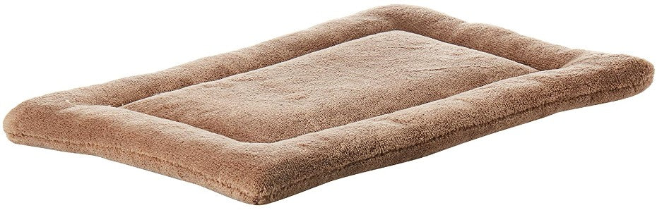 Midwest Homes For Pets Deluxe Micro Terry Bed, Taupe, 18-Inch