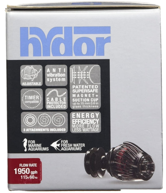 Ferplast Hydor 60701150 Koralia 3G Third Generation Circulation Pump,1950Gph/6.3Watt