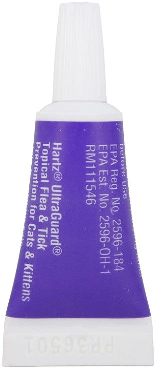 Hartz Ultraguard Topical Flea & Tick Prevention For Cats And Kittens - 3 Monthly Treatments