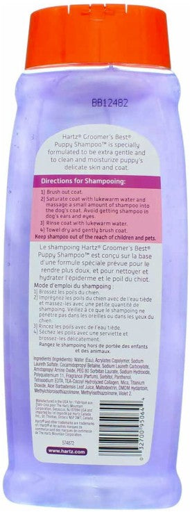 Hartz Groomer'S Best Tearless Puppy Shampoo, 18 Fl Oz