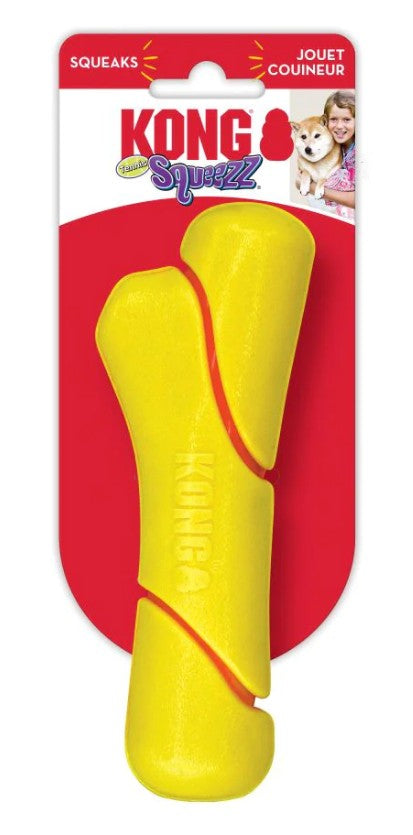 Kong Company 38701382: Squeezz Tennis Stick Dog Toy, Md