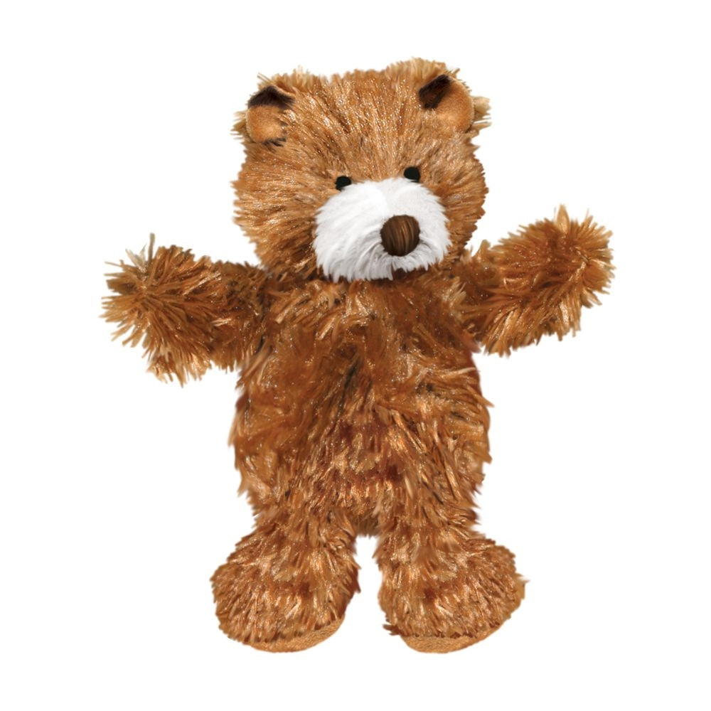 Kong Plush Teddy Bear Dog Toy X-Small - 3.5' - Pack Of 10