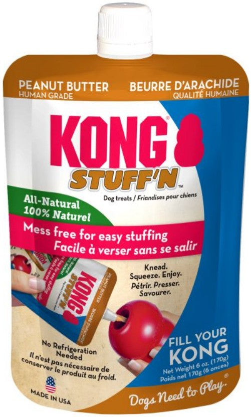 KONG StuffN All Natural Peanut Butter for Dogs