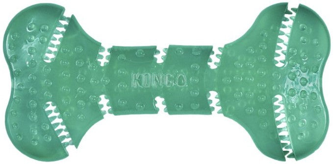 KONG Squeezz Dental Bone Dog Toy Medium
