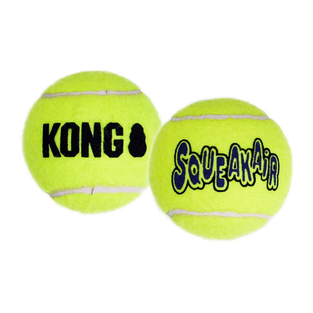 Kong Squeakair Dog Toy Tennis Ball - X-Small, Pack Of 3