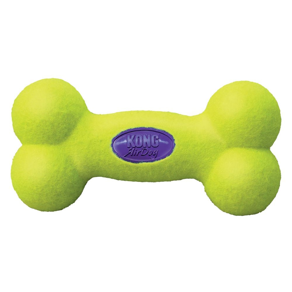 Kong Air Dog Yellow Bone Dog Toy Size, Small