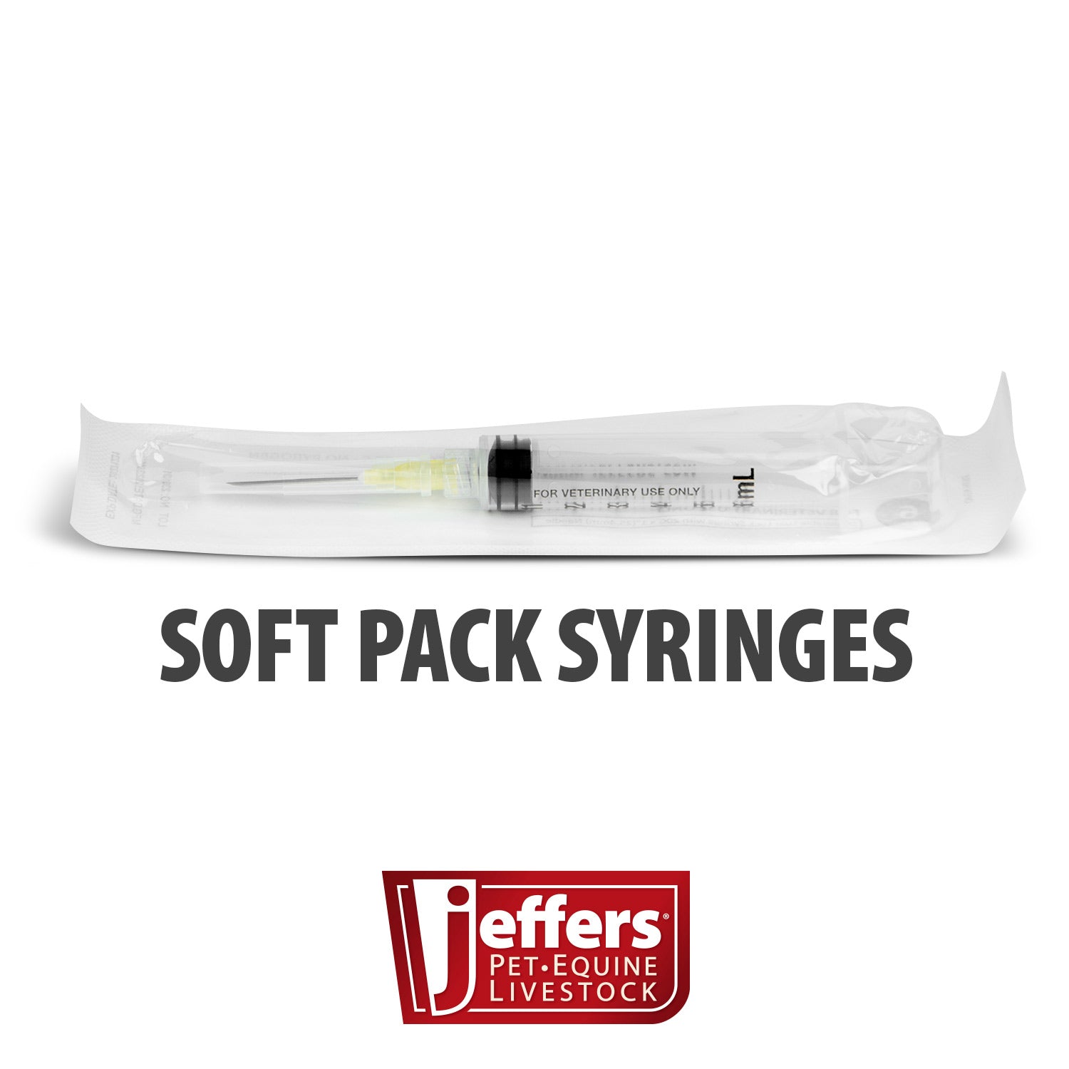 Jeffers Luer Lock (LL) Syringe/Needle Combo, Box of 100