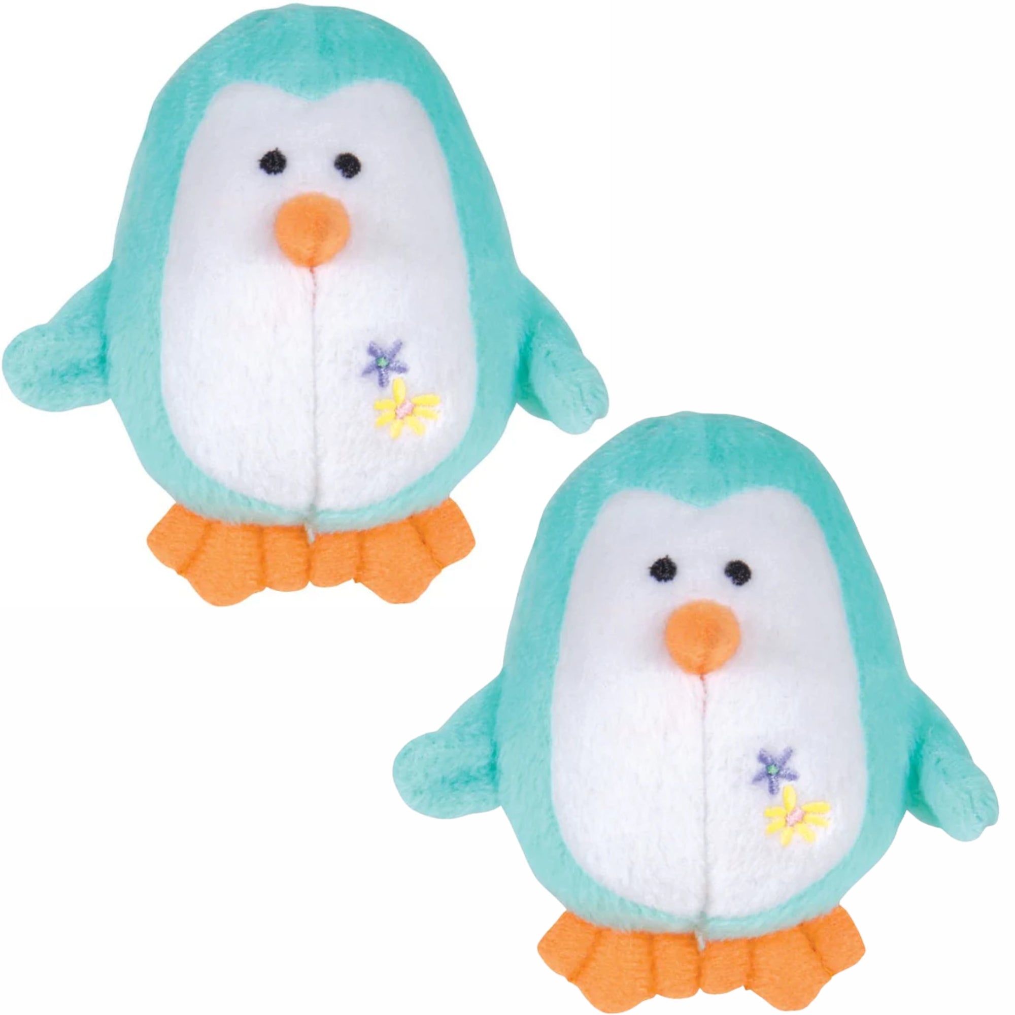 Jeffers Plush Penguin Squeaker Toy for Puppies & Small Dogs